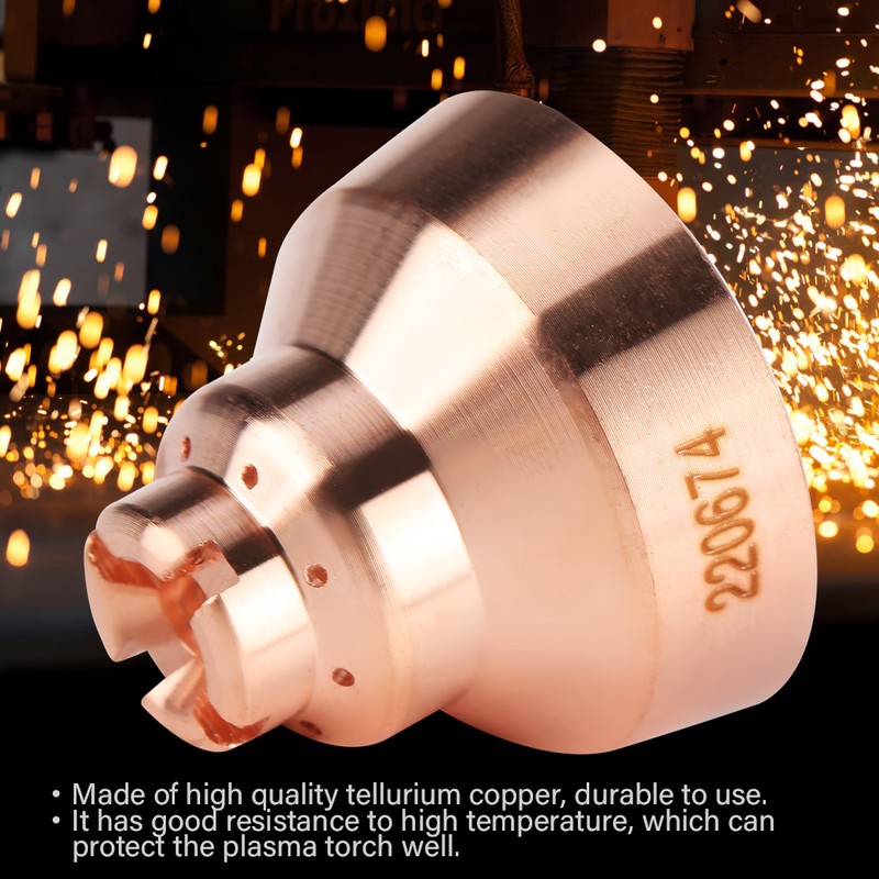 5pcs Plasma Shield Cup Cap for MAX45 Cutting Torch Consumables