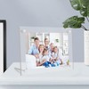 HZIYOU Acrylic Picture Frame, Pressed Flower Frame Handmade, Frameless Floating