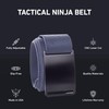 GRIP6 Tactical Belt - No Hole, Nylon Belts for Men