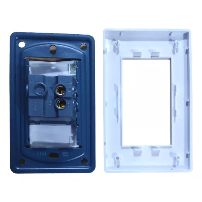 CL Placa Apagador Sencillo Interruptor De Luz Moderno