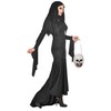 Widmann 01874 mortice Morticia Costume, Black, XL