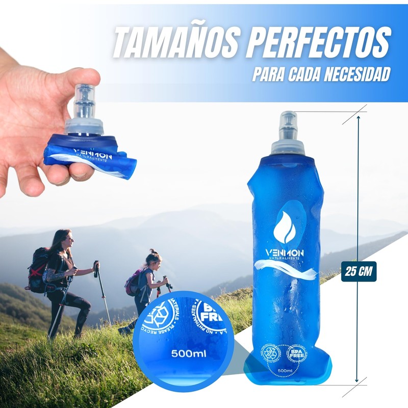 BPA-free water bottle for running, sports water bottle, reusable, very