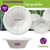 GoBeTree 50 Sugar Cane Paper Bowls 350 ml Disposable Bowls