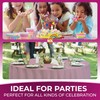 SOL 6pk Pink Round Table Cloth Disposable | 140cm Party