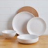 Stone Lain Lauren Stoneware Dinnerware Set, 16-Piece Service for 4,
