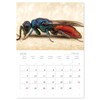 Macro photography: wasps and bees (Monthly Wall Calendar 2025 11.7"