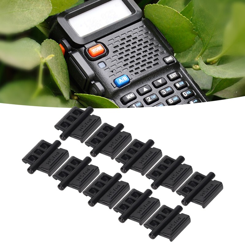 10pcs Walkie Talkie Push Button Battery Lock Hold for Baofeng