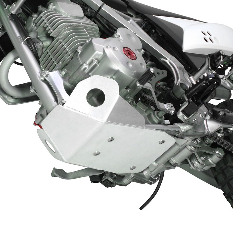 ジータレーシング(ZETA RACING) KLX125 '10-16, D-TRACKER125 '10-15, KLX150BF '16-18 EDスキッドプレート 板厚3.2mm