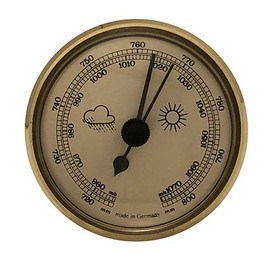 Barometer Built-in Weather Instrument (Gold)