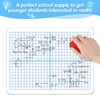 XY Axis Graph Dry Erase Board, 9" x 12" Double-Sided