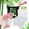 Pack of 150 Detox Foot Plasters, Detoxification Plasters for Feet