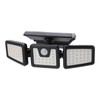 Outdoor Motion Sensor Light Solar Powered 3 Adjustable Heads IP65