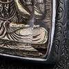 Buddha Pendant Arc Cutting Ethnic Style Beautiful Practical Stainless Steel