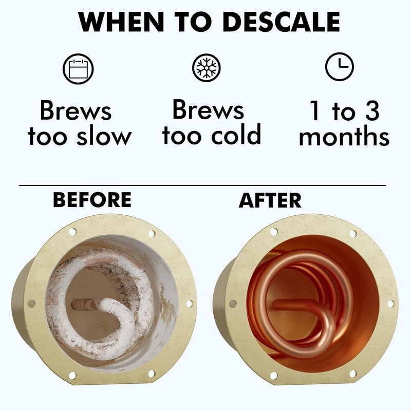 10 Uses DeLonghi Compatible Descaling Solution, Specially Designed to Clean
