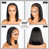 Alipearl Wig 12 Inch Glueless Bob Wig Human Hair Pre