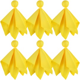 6 PCS Yellow Penalty Flag Football Flags, Penalty Flag, Referee Flag, Flags Football Sports Fan Set, Football Games Party Accessory Referee Game Party