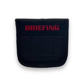BRIEFING TL MALLET PUTTER COVER BRG231G25 BLACK GOLF HEADCOVER FREE, multicolor