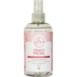 Tónico Facial De Rosas - Hamamelis Con Colágeno, Aloe Vera Y Vit B5 250 Ml, Libre De Parabenos, Fórmula Clean Beauty 100% Natural, Sin Alcohol. - Equilibra el PH, Humecta, Hidrata , Aporta Frescura Continua A Tu Piel. Usalo Como Primer, Fijador y 2do Paso