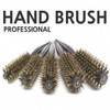 Jinseong Gold Poking Roll Hair Brush (Made in Korea) Roll Brush No. 3 2ea