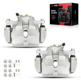 Torchbeam Front Brake Calipers Set for Toyota RAV4 2006-2018, Front Left and Front Right Calipers with Bracket Replace # 19B3196+19B3197