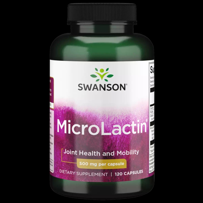 Swanson Microlactin 500 mg 120 Capsules