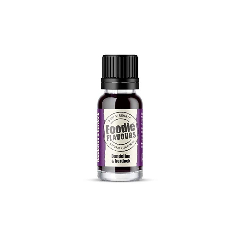 Foodie Flavours Natural Dandelion & Burdock Flavouring, High Strength -