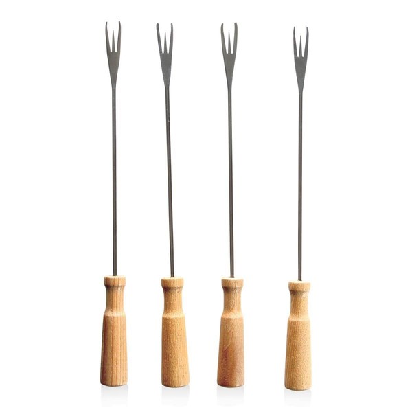 Boska (bosuka) Cutlery Set Wood 285x82x23 mm fondexyufo-ku Set of 4 Oak 320116 4 Pack
