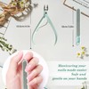 EKIND Cuticle Nipper and Pusher Set, Dead Skin Trimmer with