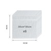nice homeit - Set of 6 Flannels 30 x 30