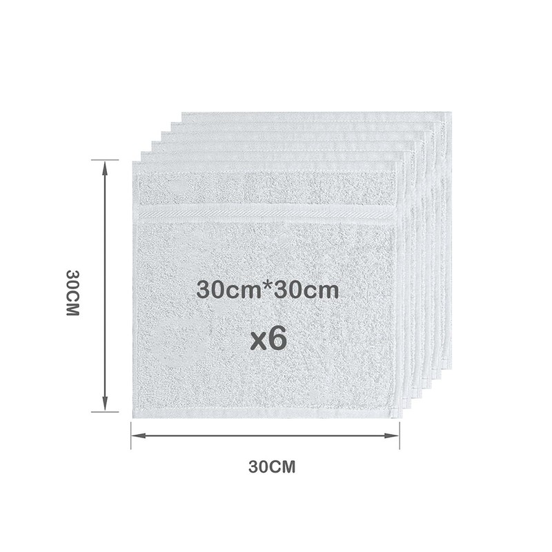 nice homeit - Set of 6 Flannels 30 x 30