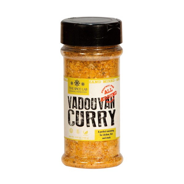 The Spice Lab No. 7092 - Vadouvan Curry - Mezcla de curry francés para condimentos, 5.5 onzas