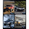 BraveWAY 7x6 Led Headlights Square Lights 5x7 Inch High/Low Beam