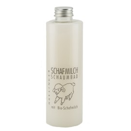 Lashuma Sheep's Milk Bath Accessory with Lanolin, Bubble Bath Additive 400 ml, Wellness Relaxation Bath for Nourished Skin