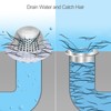 LEKEYE Shower Drain Hair Catcher/Bathtub Drain Cover/Drain Protector for Pop-Up