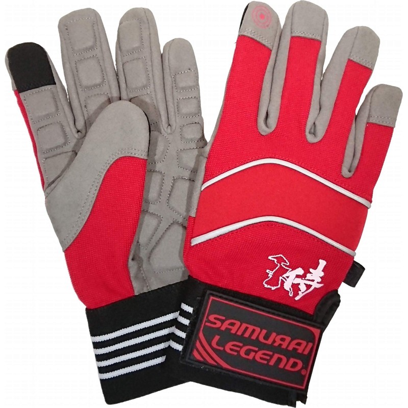 Samurai Legend Vibration Dampening Deluxe Gloves, Small, Anti-Vibration Gloves, Chainsaw,