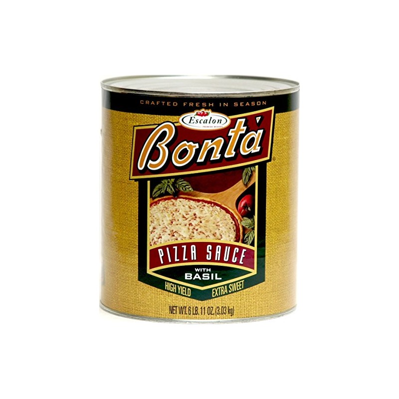 Bonta Pizza Sauce with Basil, 6-pound 11-ounce No. 10 Can