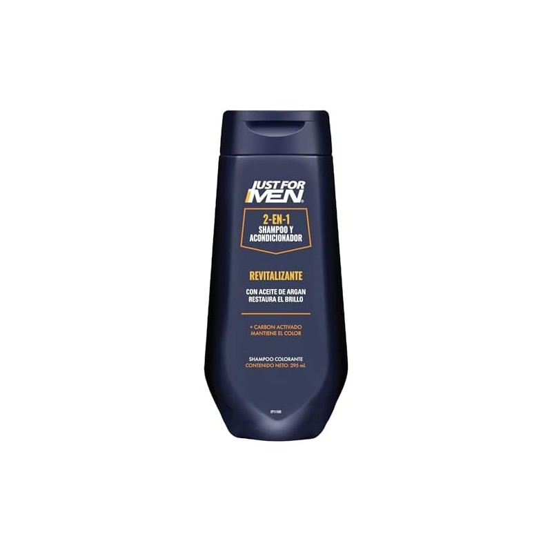 Just For Men Shampoo y Acondicionador 2 en 1 Revitalizante