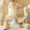 24 PCS Lemon Cupcake Toppers Glitter Summer Fruits Lemon Cupcake