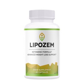 LIPOZEM Advanced KETOGENIC Formula 60 Capsules/1 Month Supply- All Natural Ingredients