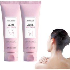 Champagne lift firming body cream, Firming Body Lotion, Deep Hydration Nourishing Cream for Stomach, Thighs, Buttocks, Multi Effect Firming Moisturizer, for vitamin c. (2PCS)