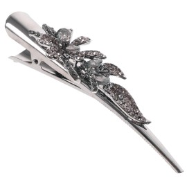 Metal Trim Sparkle Hair Accessories Barrettes for Thick Hair Fancy Barrettes for Women's Hair Sparkle Hair Clips Hair Barrettes for Women Fine Hair Horn Clip Clip Hairpin