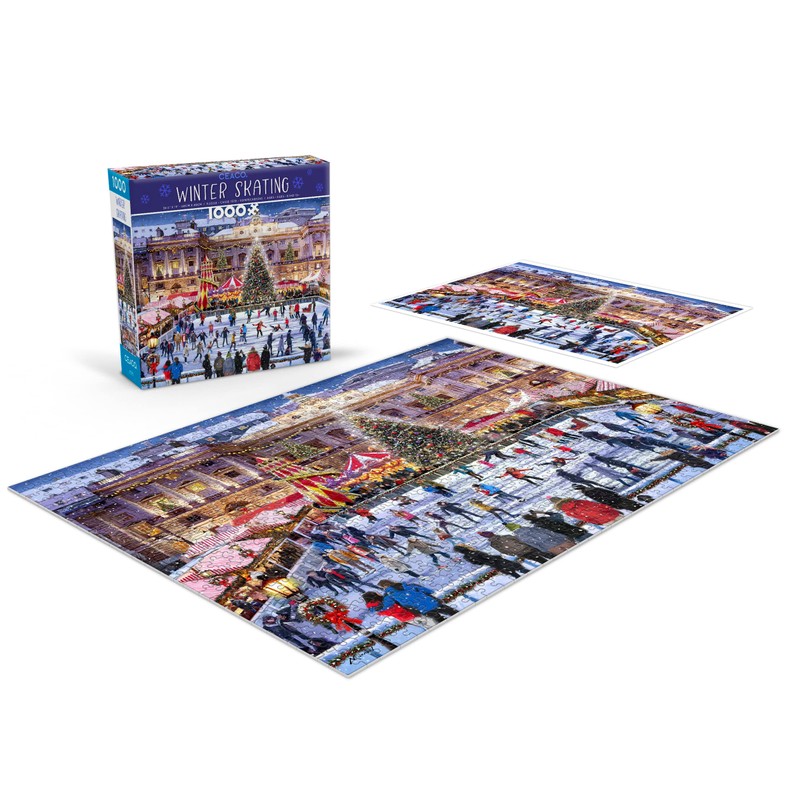 Ceaco - Classic Christmas - Winter Skating - 1000 Piece