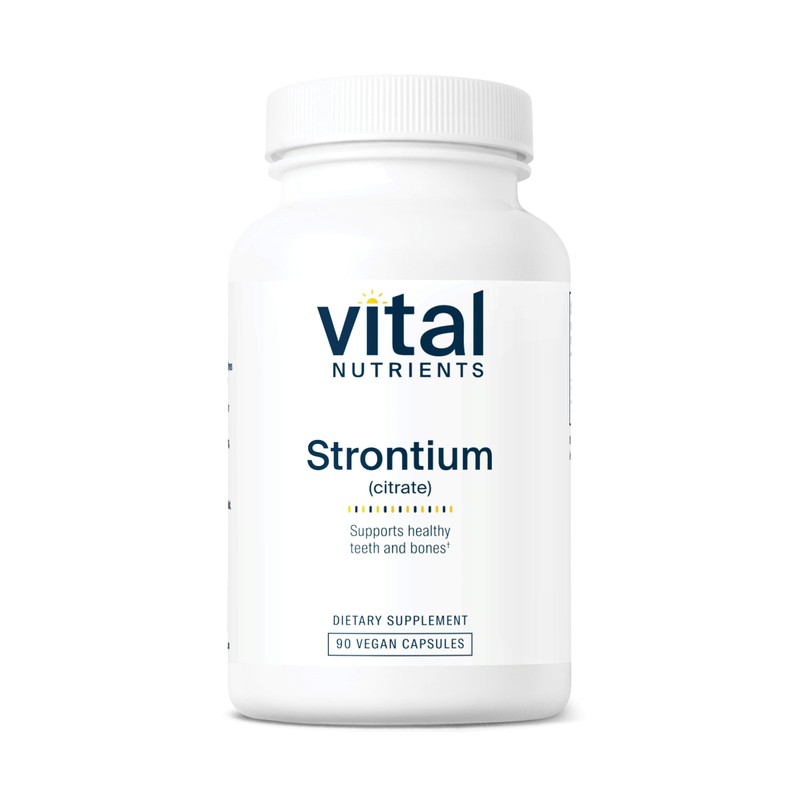 Vital Nutrients – Strontium (Citrate) 227 mg – Soporta dientes