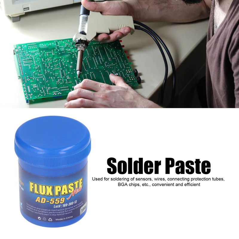 Solder Paste Environmentally Friendly Soldering Flux Cream for Electronics Repair