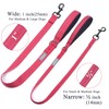 VIVAGLORY Dog Lead with Comfortable Neoprene Padded Handle, Heavy Duty