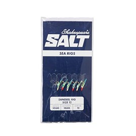 Shakespeare Salt Rig Fishing Rig (Sandeel - Hook Size-16)