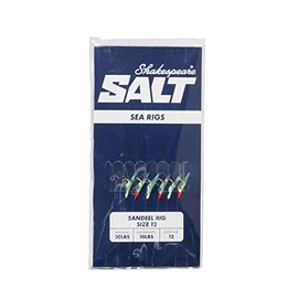 Shakespeare Salt Rig Fishing Rig (Sandeel - Hook Size-16)