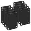 Hopbucan Pack of 10 3 mm Riser Shock Pads, Longboard