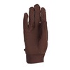 Shires Newbury Childs Kids Cotton Gloves - Brown: Medium