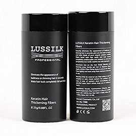 Lussilk Keratin Hair Fibers Bald Patch Concealer 25 g (Light Brown)